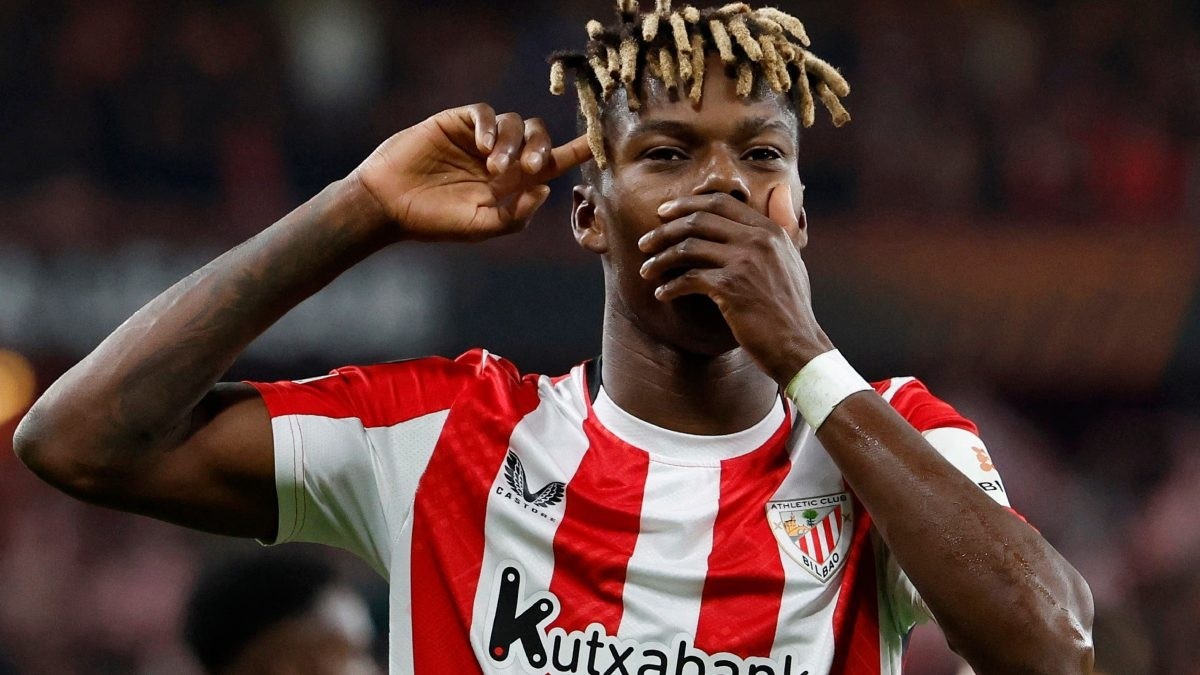 Nico Williams, en la mira del Manchester United para un fichaje millonario