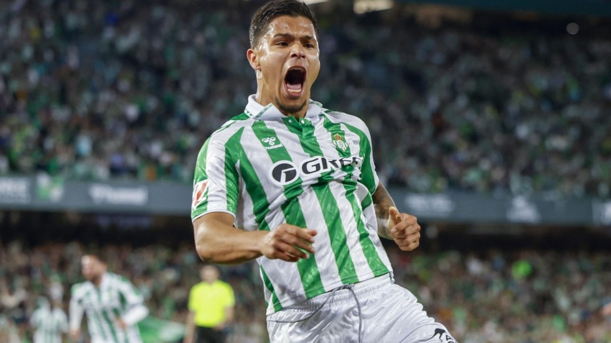 El Real Betis establece en 35 millones la cláusula de Cucho Hernández ante el interés del Newcastle