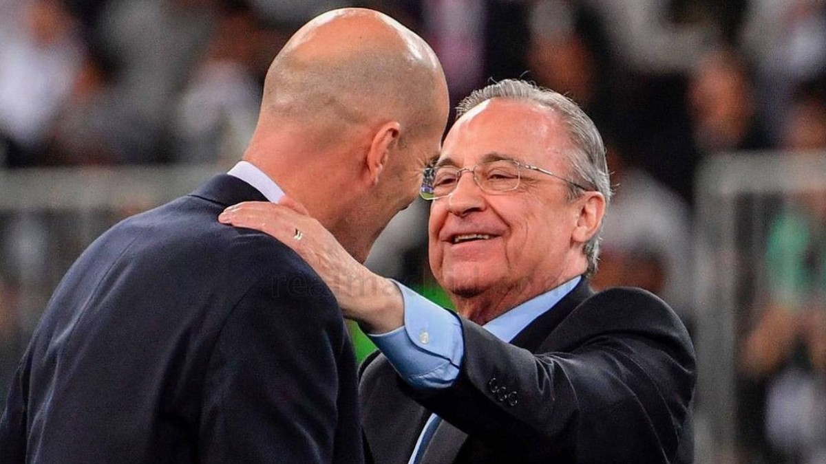 Zinedine Zidane, en el punto de mira del Real Madrid para una nueva era