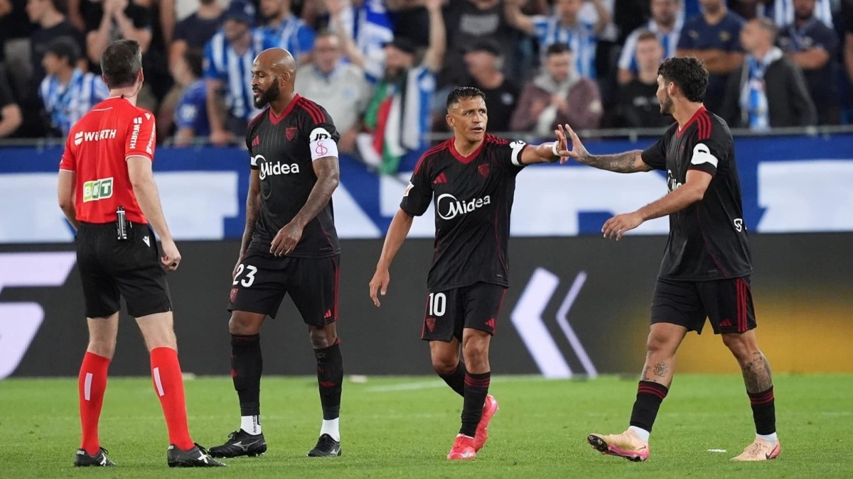 Alexis Sánchez finaliza su trayectoria en el Sevilla con la mira puesta en Sudamérica