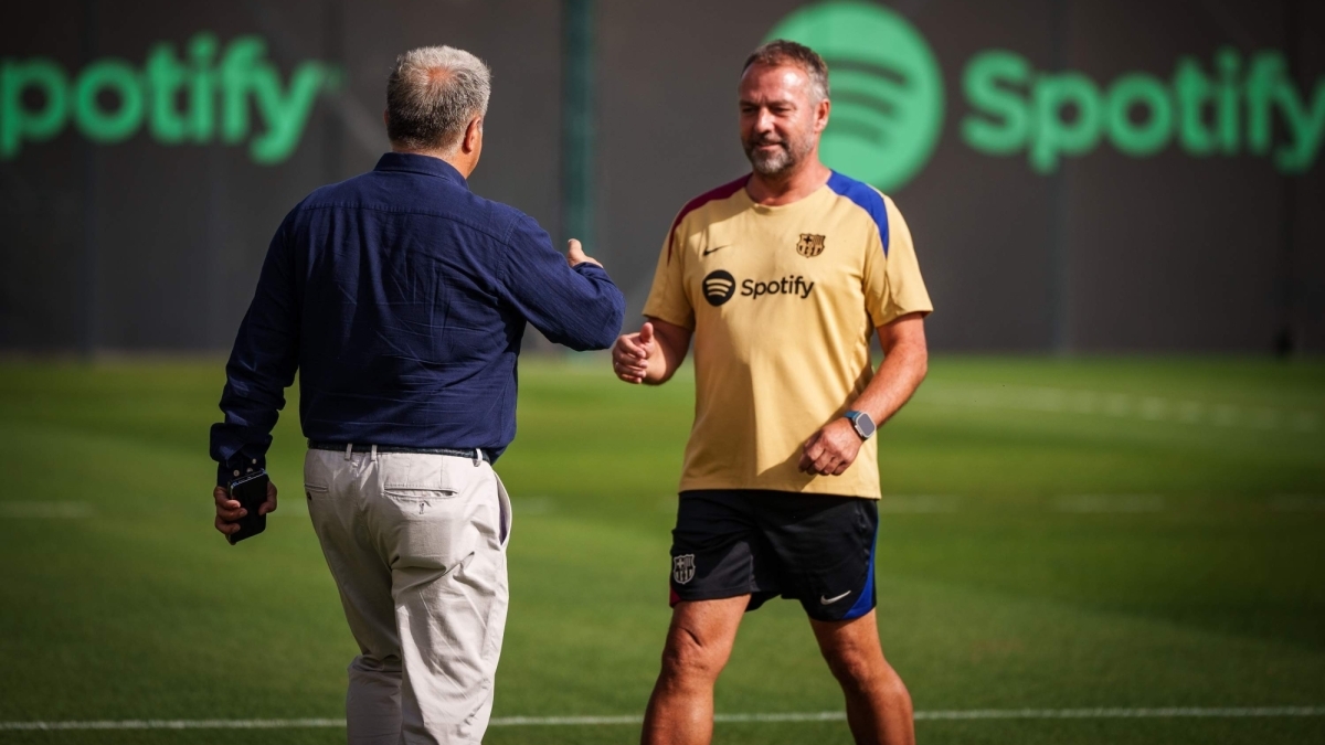 El posible fichaje que Joan Laporta promueve para Hansi Flick