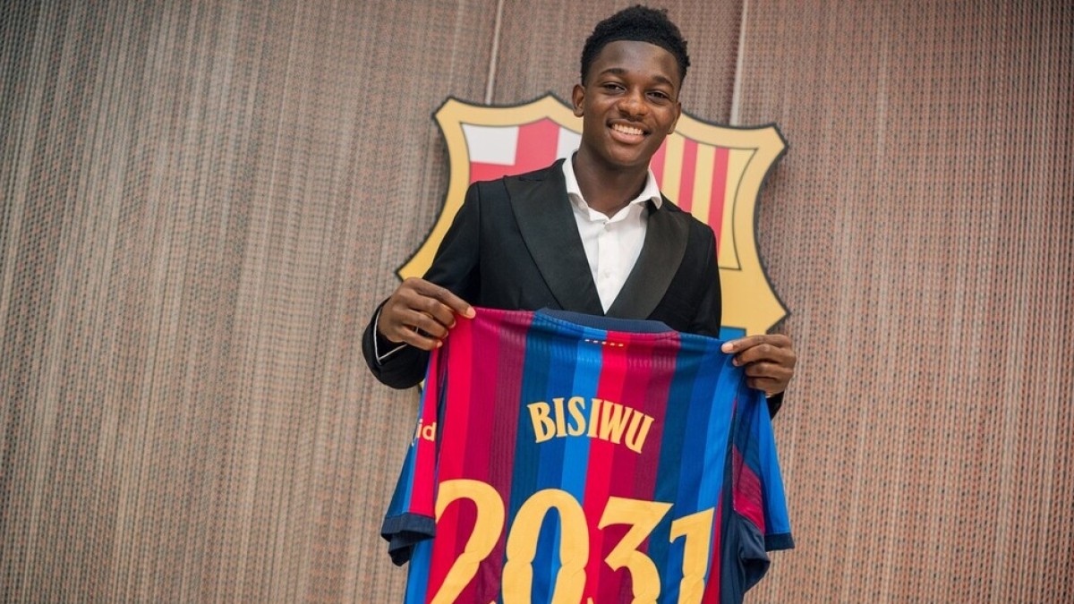 El Barça valora la cesión de Jesse Bisiwu tras el interés del Olympiakos