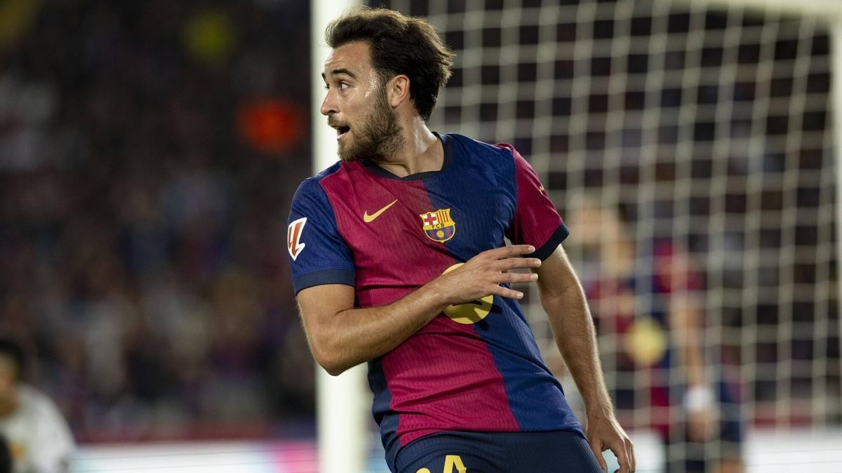 Eric Garcia se consolida como una de las piezas de confianza de Flick en el Barcelona