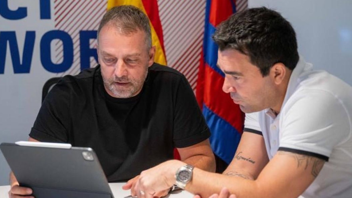 Deco y Flick mantienen su apuesta y el Barcelona se queda sin delantero centro