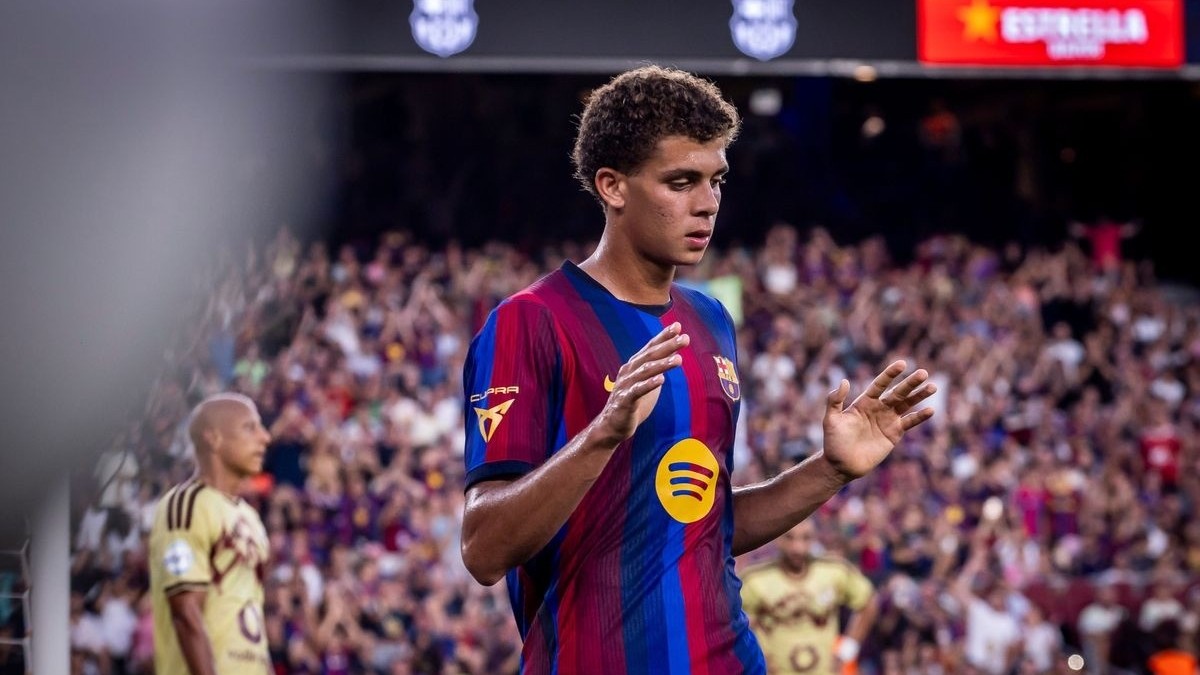 Hamza Abdelkarim, blindado por el Barça mientras Flick busca hueco para él