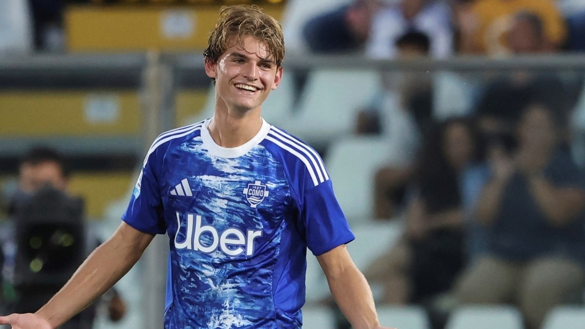 Nico Paz confirma su crecimiento en el Como mientras el Real Madrid conserva la recompra