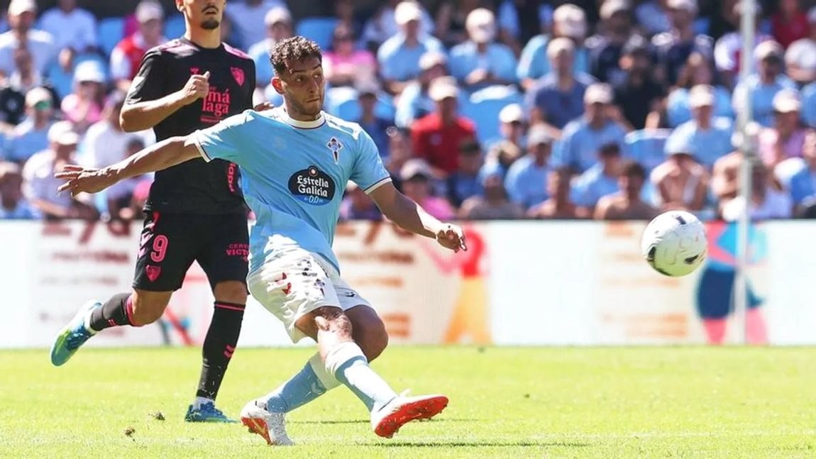 El Celta confirma la lesión de Sebas Cáceres y ya trabaja al margen