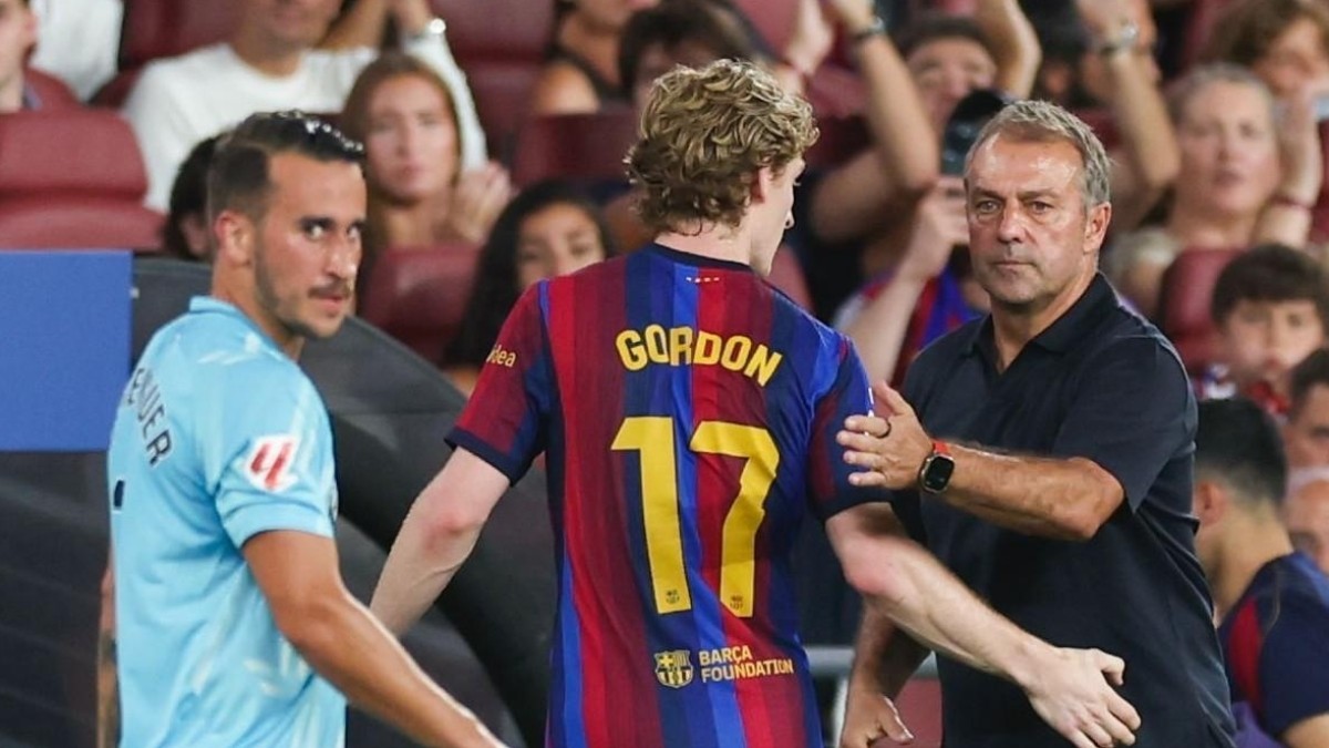 Anthony Gordon se estrena con el Barcelona y refuerza el pleno de Flick en LaLiga