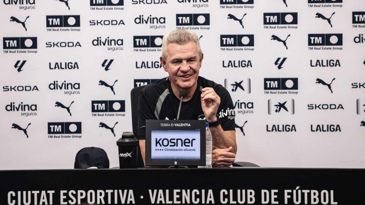 Aguirre estalla en Mestalla y pone el foco en la falta de delanteros del Valencia