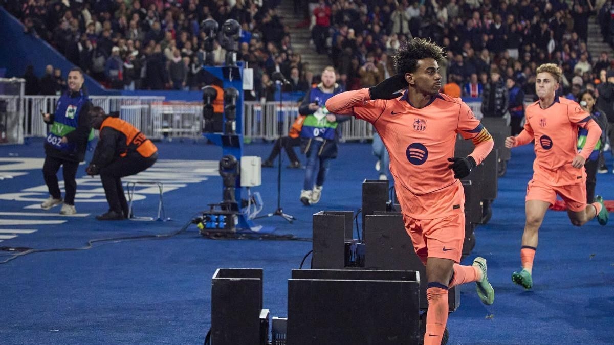 L'Équipe suspende a Lamine Yamal pese a su gol en París