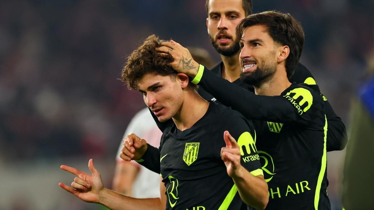Julián Álvarez rompe su sequía y recibe el respaldo de Simeone tras el empate en Stuttgart