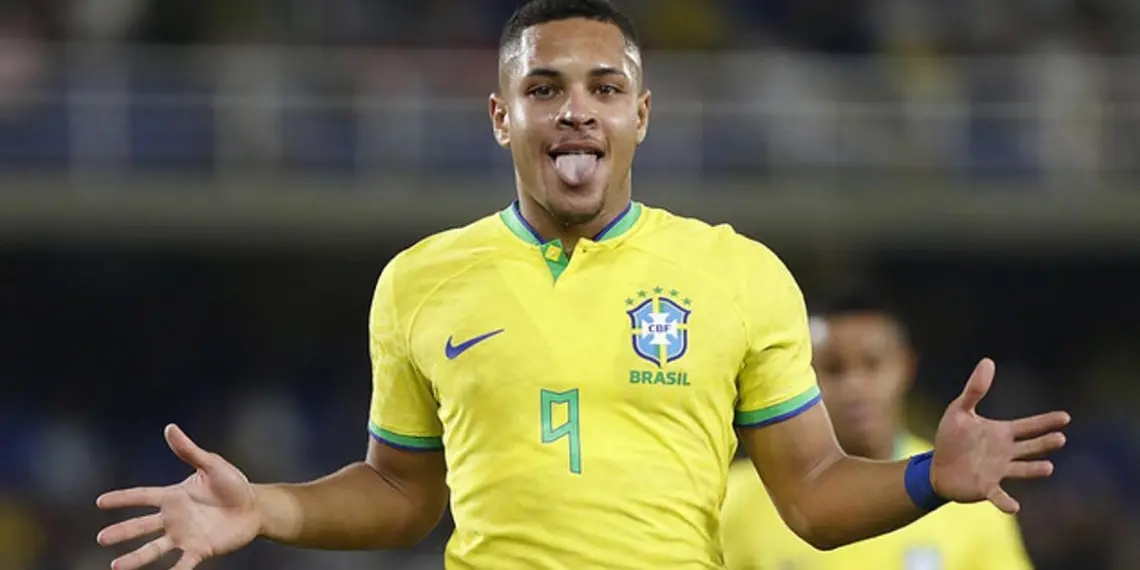 Palmeiras se interesa en Vitor Roque para el Mundial de Clubes