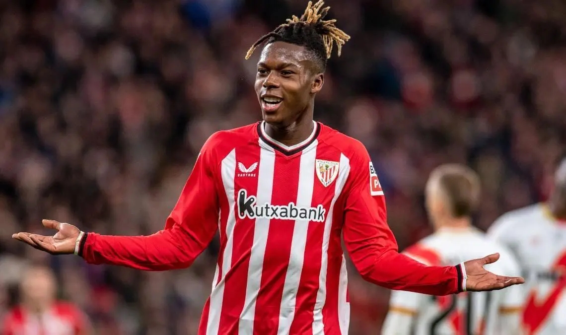 El interés del Arsenal por Nico Williams