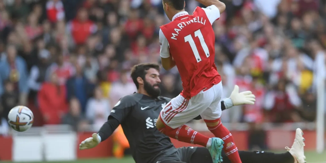 El interés del FC Barcelona por Gabriel Martinelli