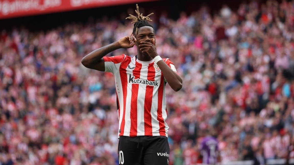 El interés del Manchester United pone en riesgo el fichaje de Nico Williams por el Arsenal